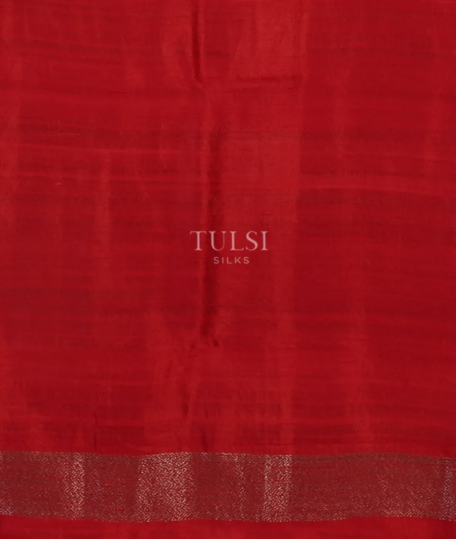 Off - White Banaras Tussar Saree T4785203