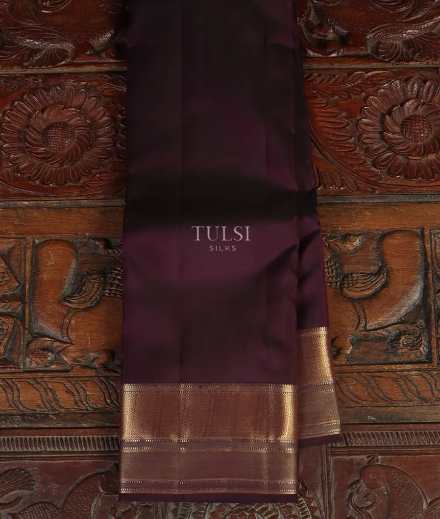 Purple Soft Silk Saree T480627-image
