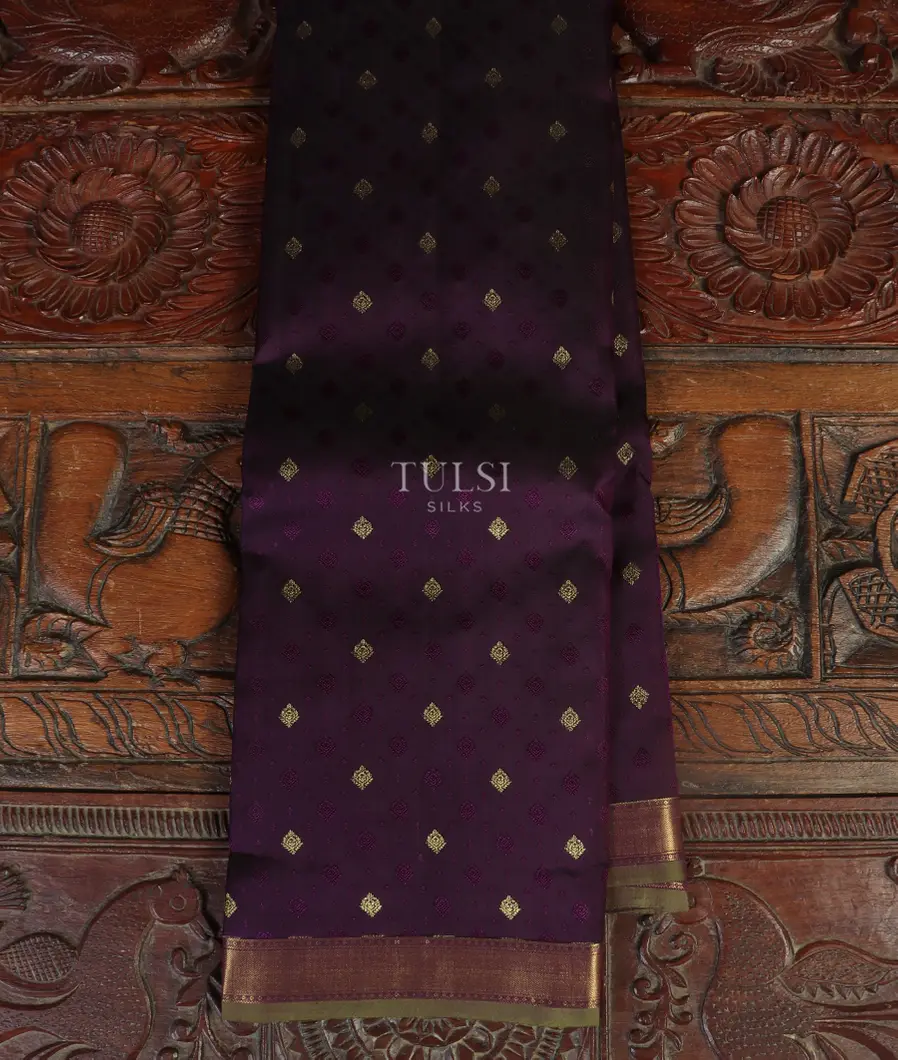 Purple Soft Silk Saree T481138-image