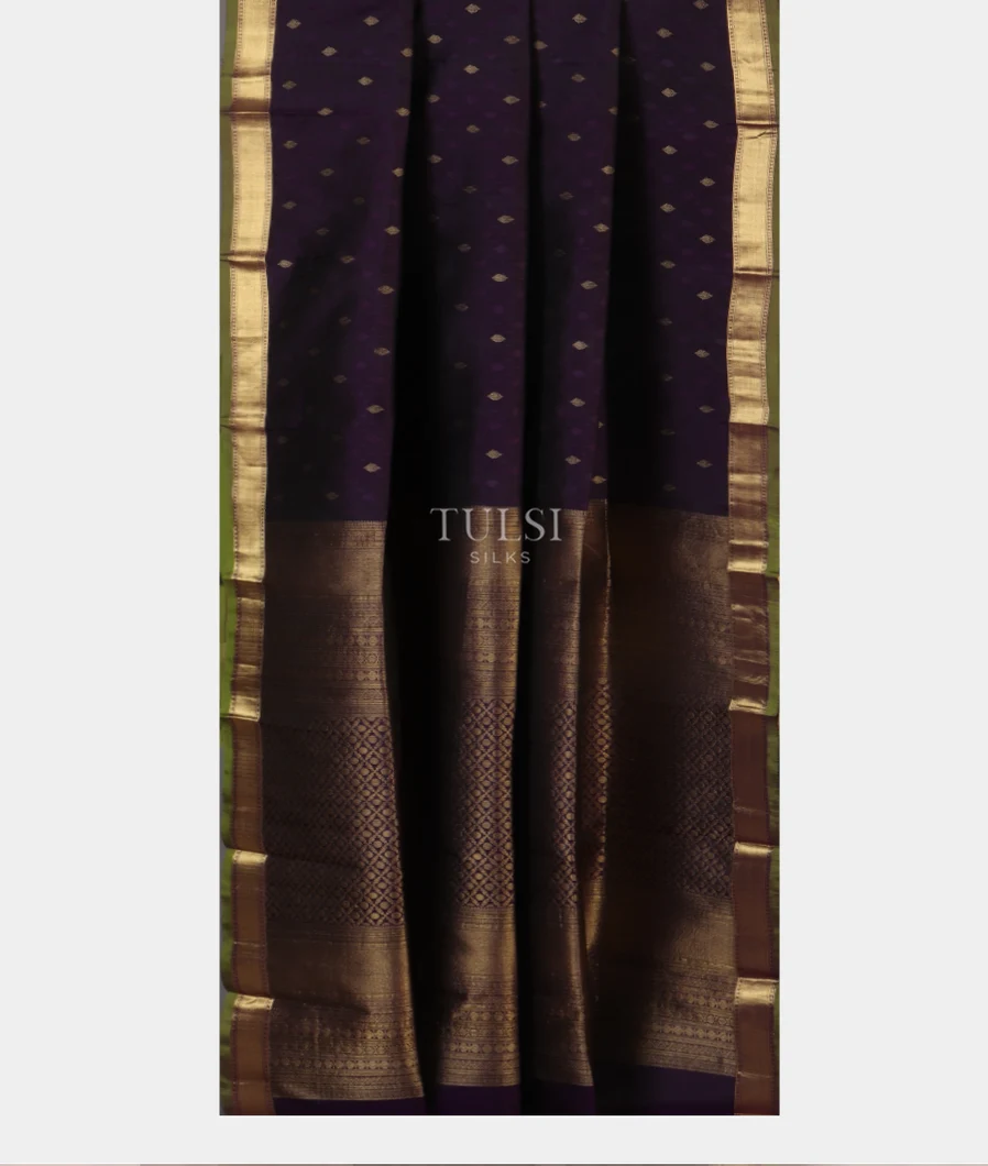 Purple Soft Silk Saree T4811382