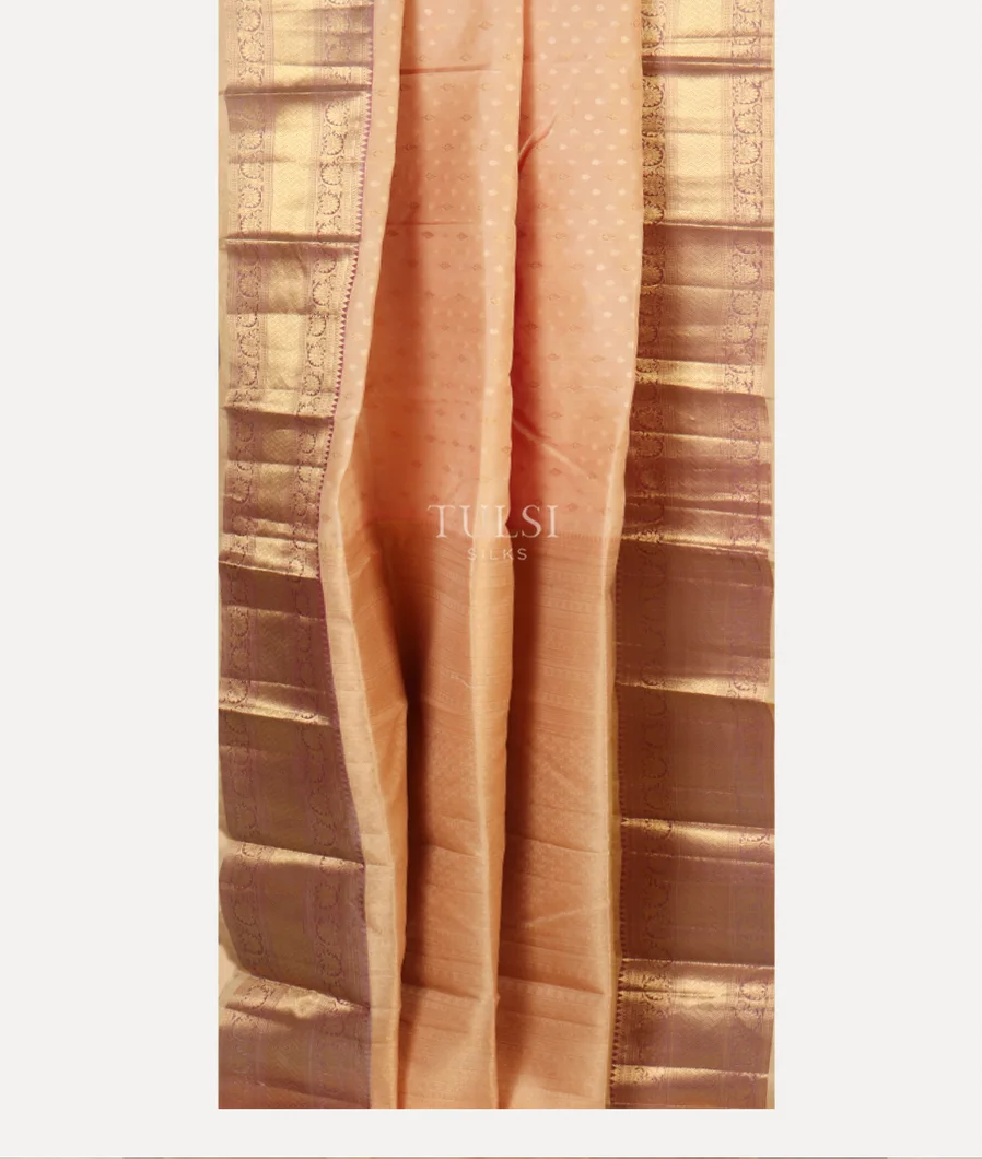 Beige Soft Silk Saree T4811112