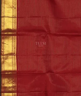 Maroon Handwoven Kanjivaram Silk Saree T4786723