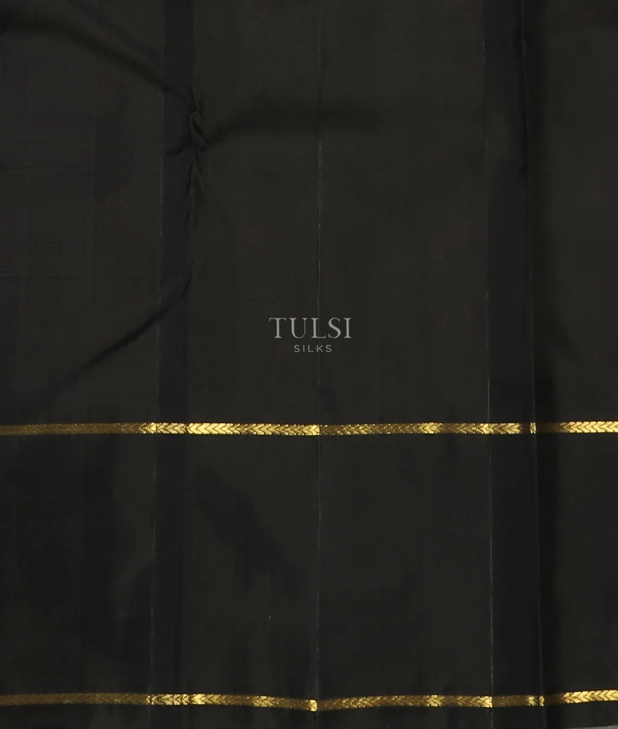 Rust and Red Handwoven Kanjivaram Silk Saree T4481673