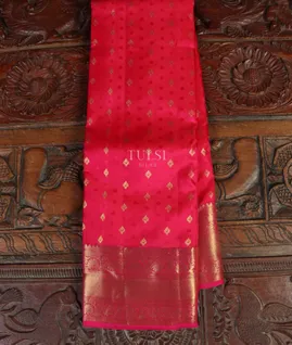 Magenta Soft Silk Saree T4811091