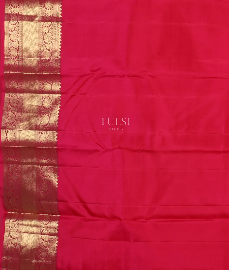 Magenta Soft Silk Saree T4811093