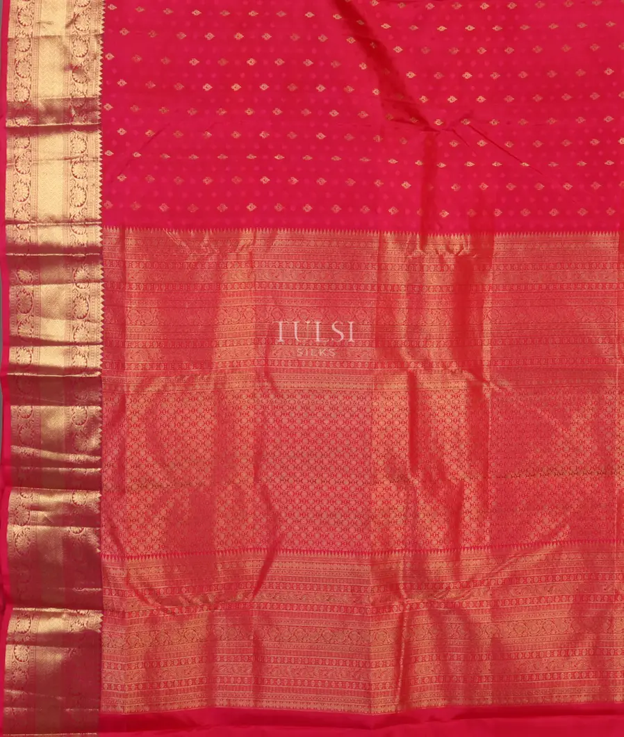 Magenta Soft Silk Saree T4811094
