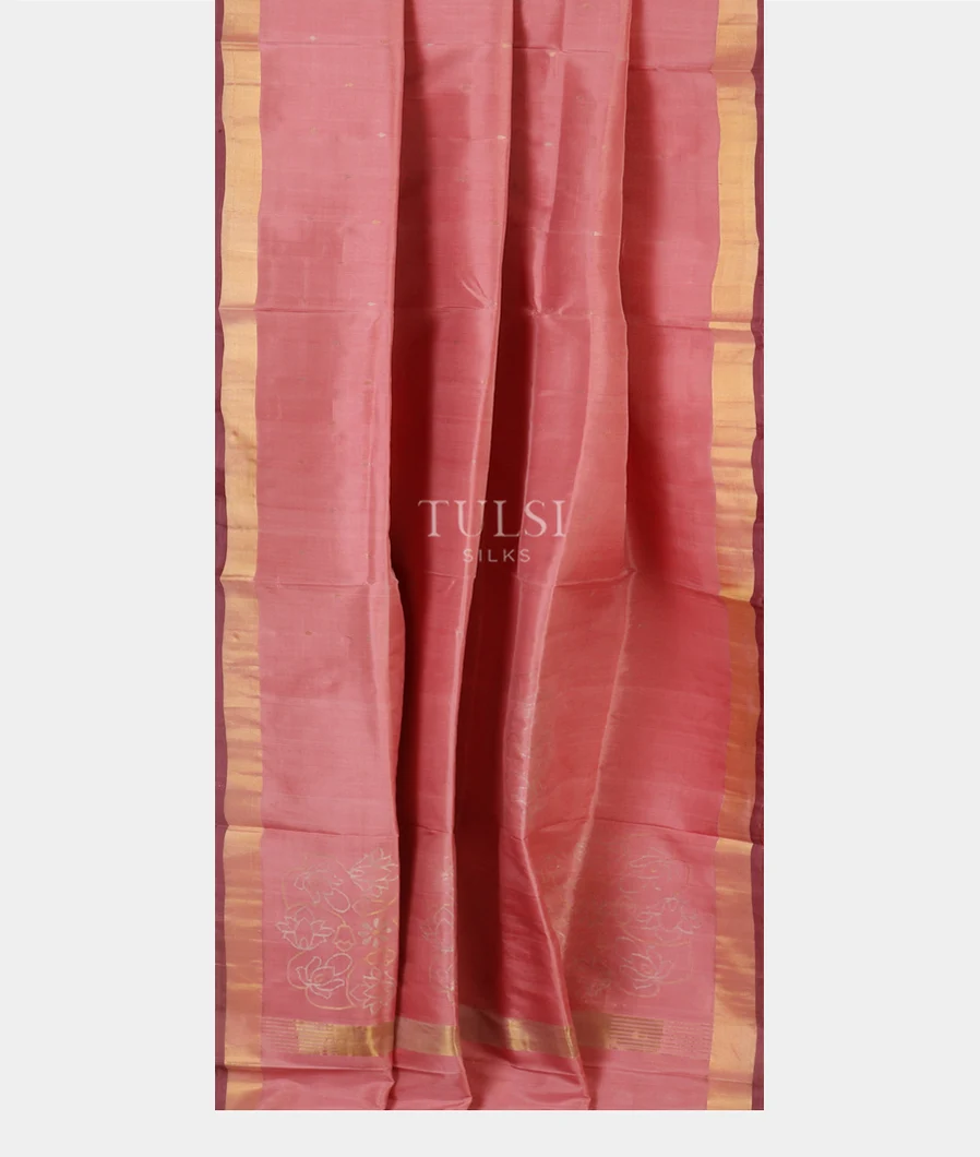 Pink Uppada Silk Saree T4807202