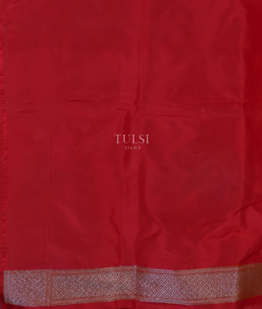 Purple Banaras Silk Saree T4576183