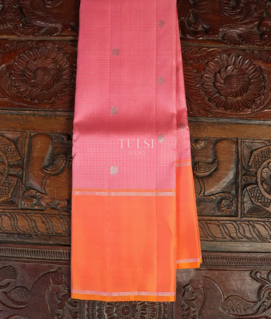 Pink Handwoven Kanjivaram Silk Saree T479854-image