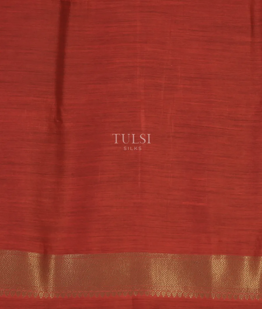 Green Banaras Tussar Saree T4365173