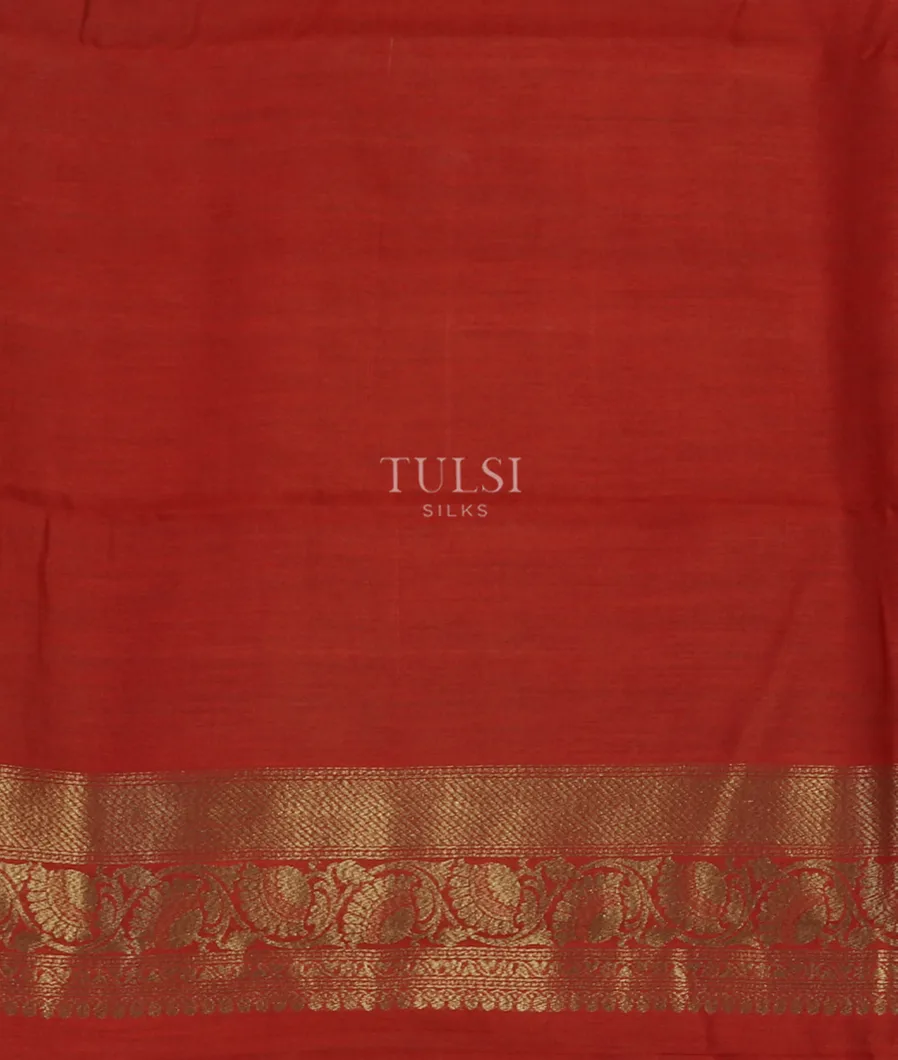 Off - White Banaras Tussar Saree T4793373