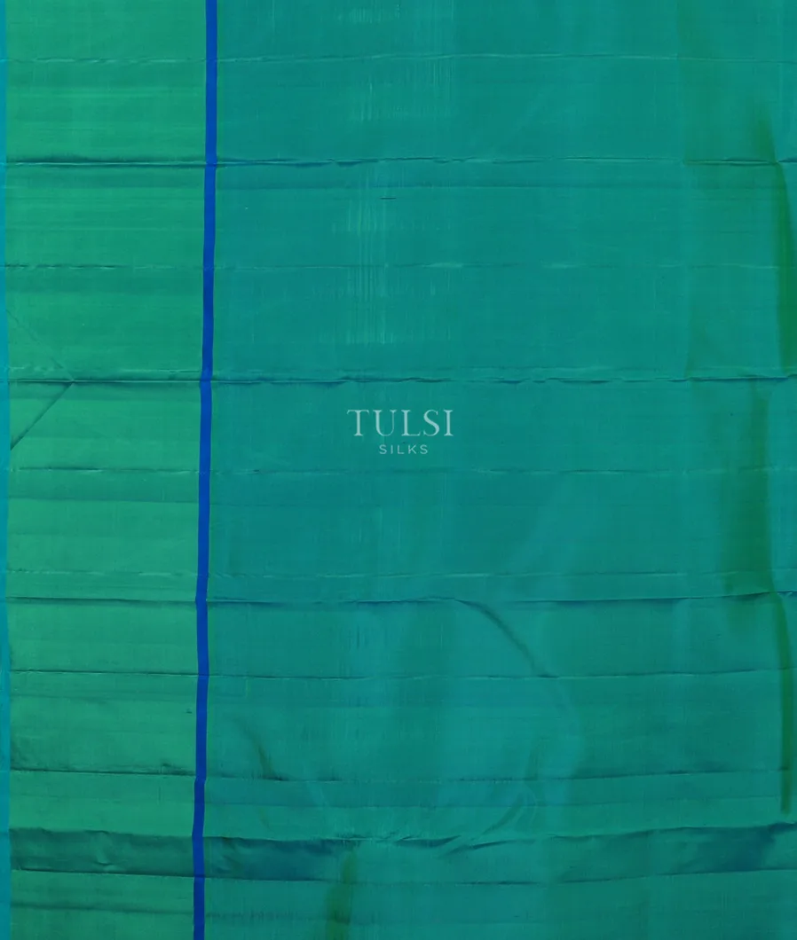 Blue Handwoven Kanjivaram Silk Saree T4798133