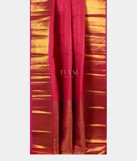pink Handwoven Kanjivaram Silk Saree  T4713012