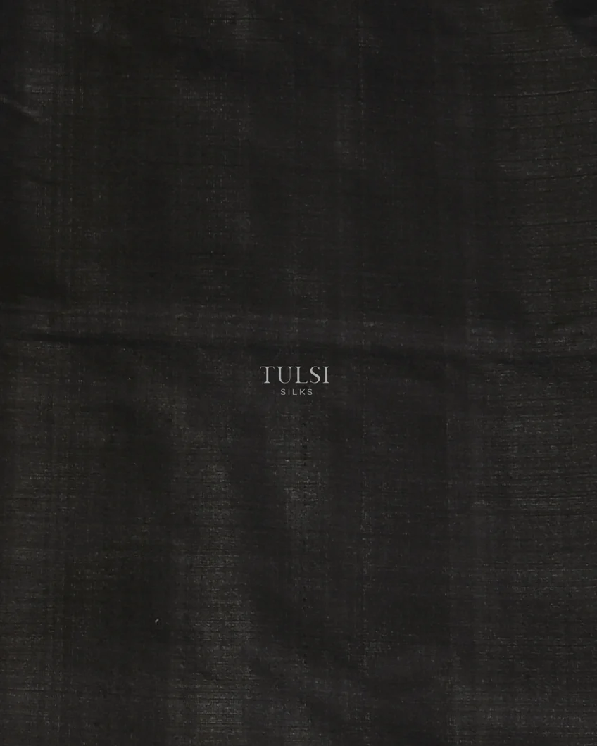 Off-White Ikat Silk Saree T4812333