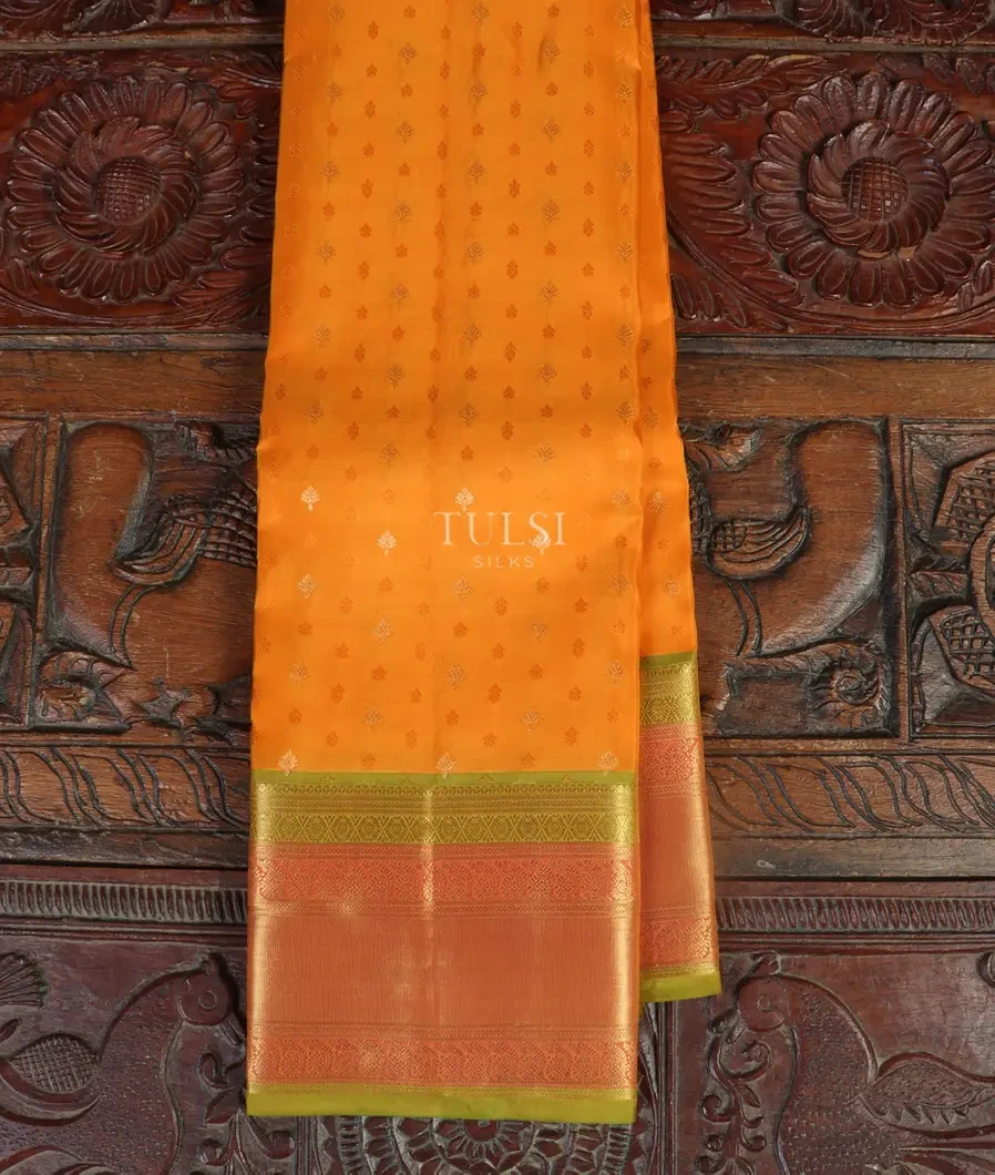 Yellow Soft Silk Saree T481058-image