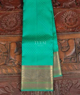 Green Soft Silk Saree T4381711