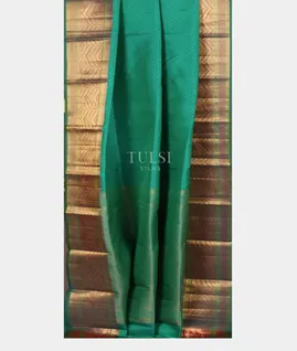 Green Soft Silk Saree T4381712
