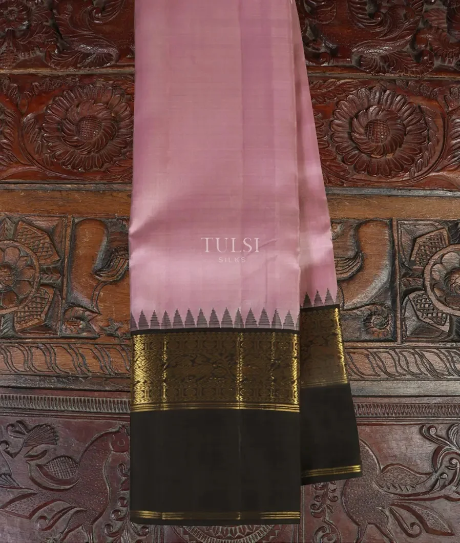 Lavender Handwoven Kanjivaram Silk Saree T464469-image