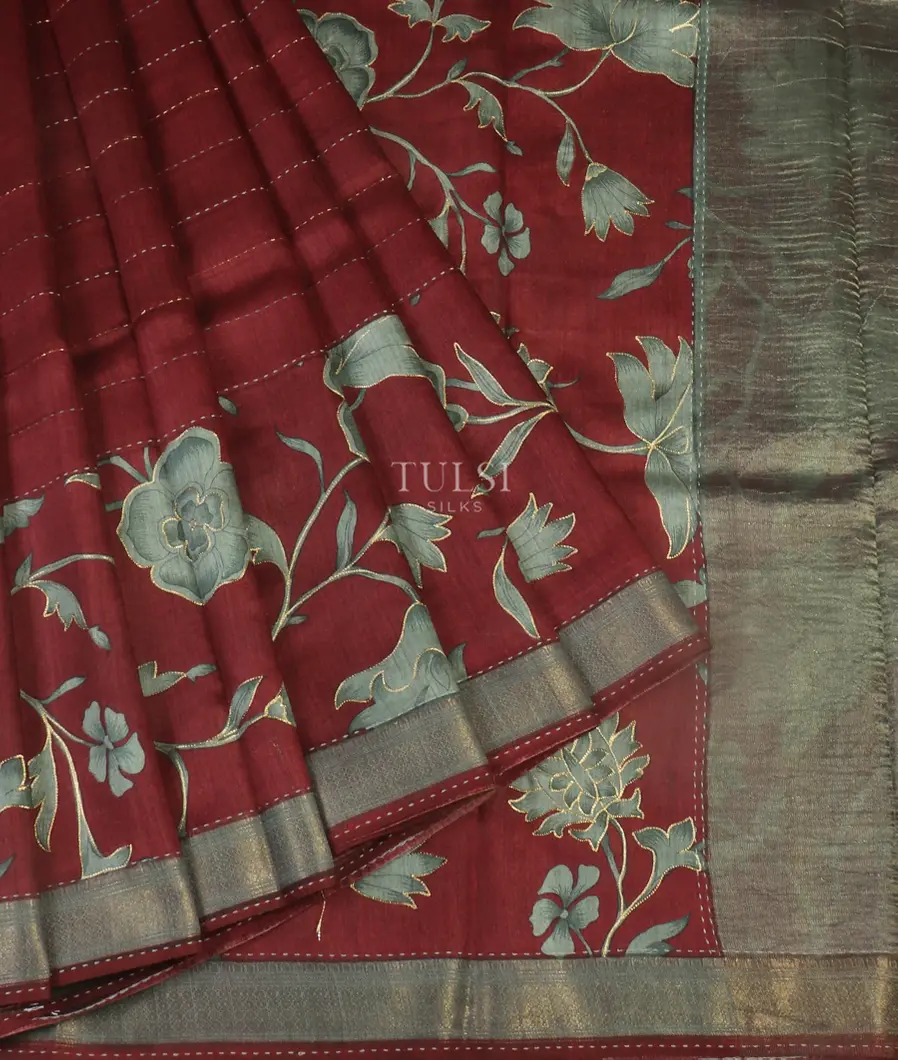 maroon-tussar-printed-saree-t483964-t483964-b