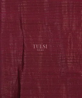 Burgundy Banaras Tussar Saree T4813383