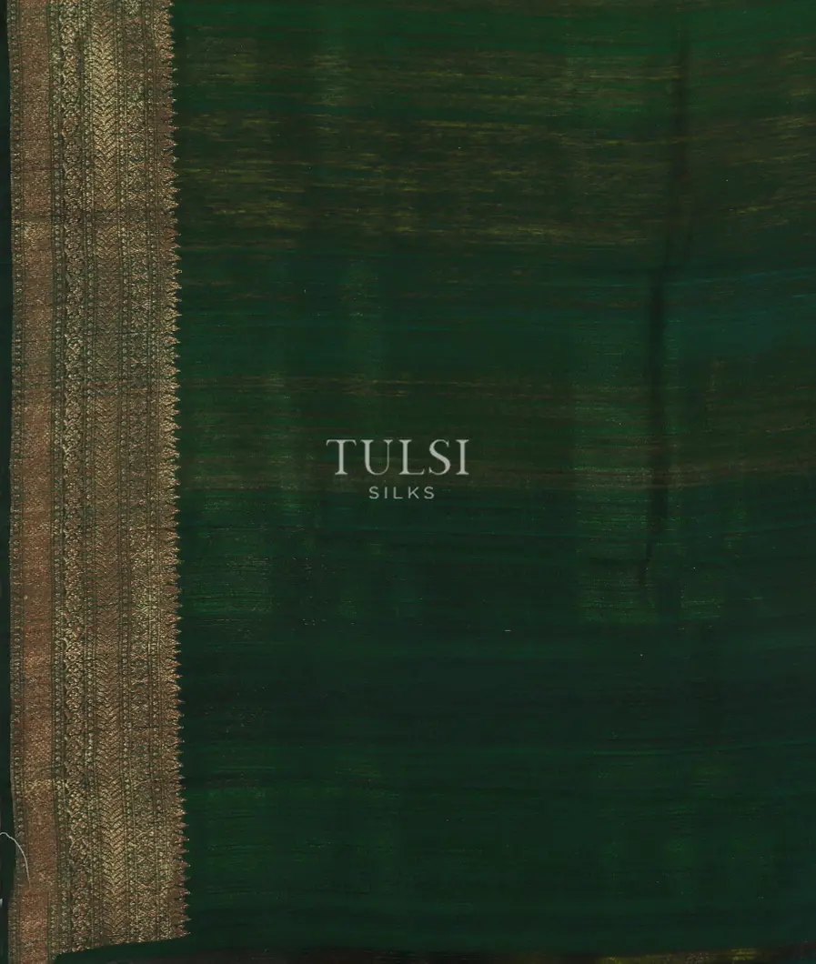 Light green Banaras Tussar Saree T4785063