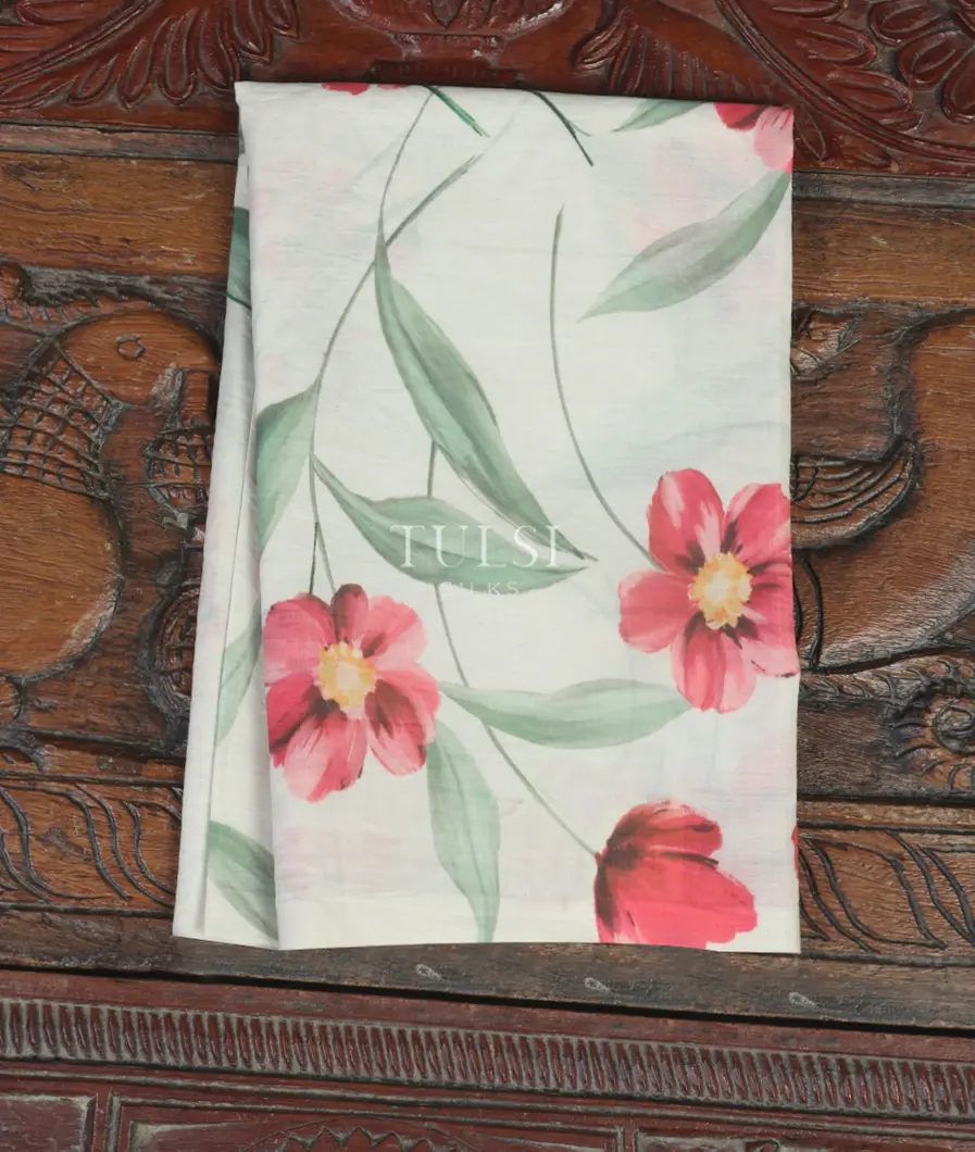 White  pure cotton Blouse T446225-image