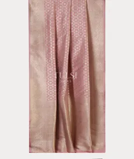 Pink Banaras Silk Saree T4606782