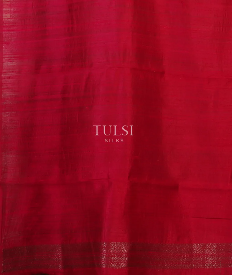 Off-White Banaras Tussar Saree  T4785393