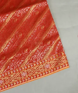 Red  Banaras Silk Saree T4768831