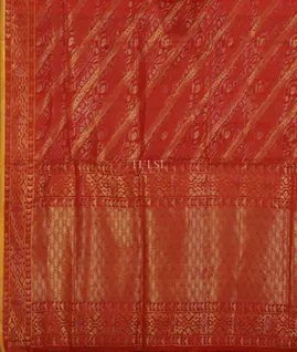 Red  Banaras Silk Saree T4768834