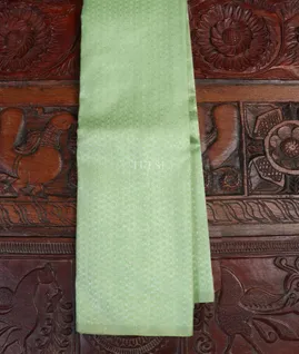Green  Handwoven Kanjivaram Silk Saree T4273341