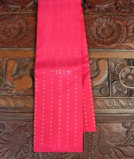 Magenta  Handwoven Kanjivaram Silk Saree T4369261