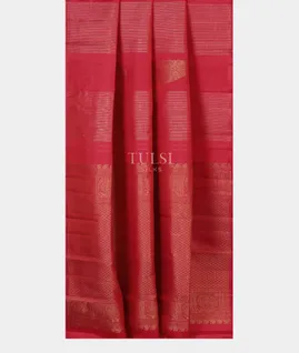 Magenta Handwoven Kanjivaram Silk Saree T4816422
