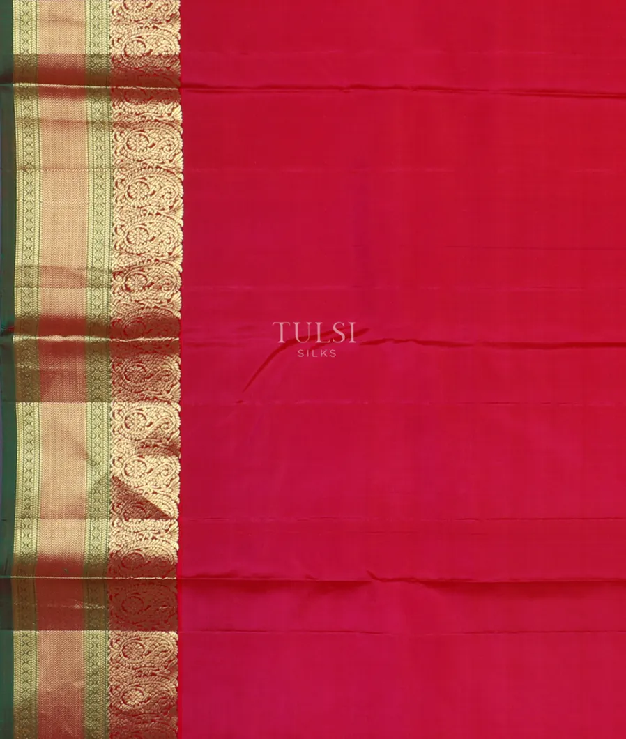 Magenta Soft Silk Saree  T4498613