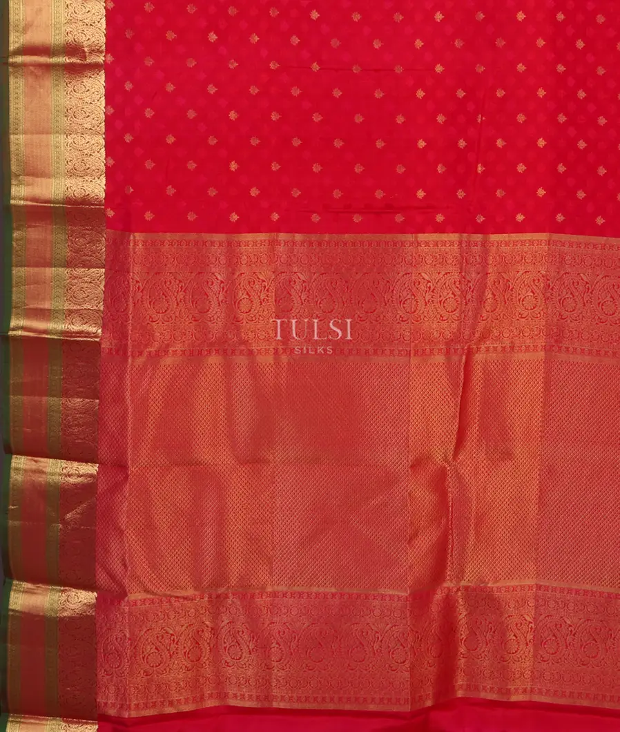 Magenta Soft Silk Saree  T4498614