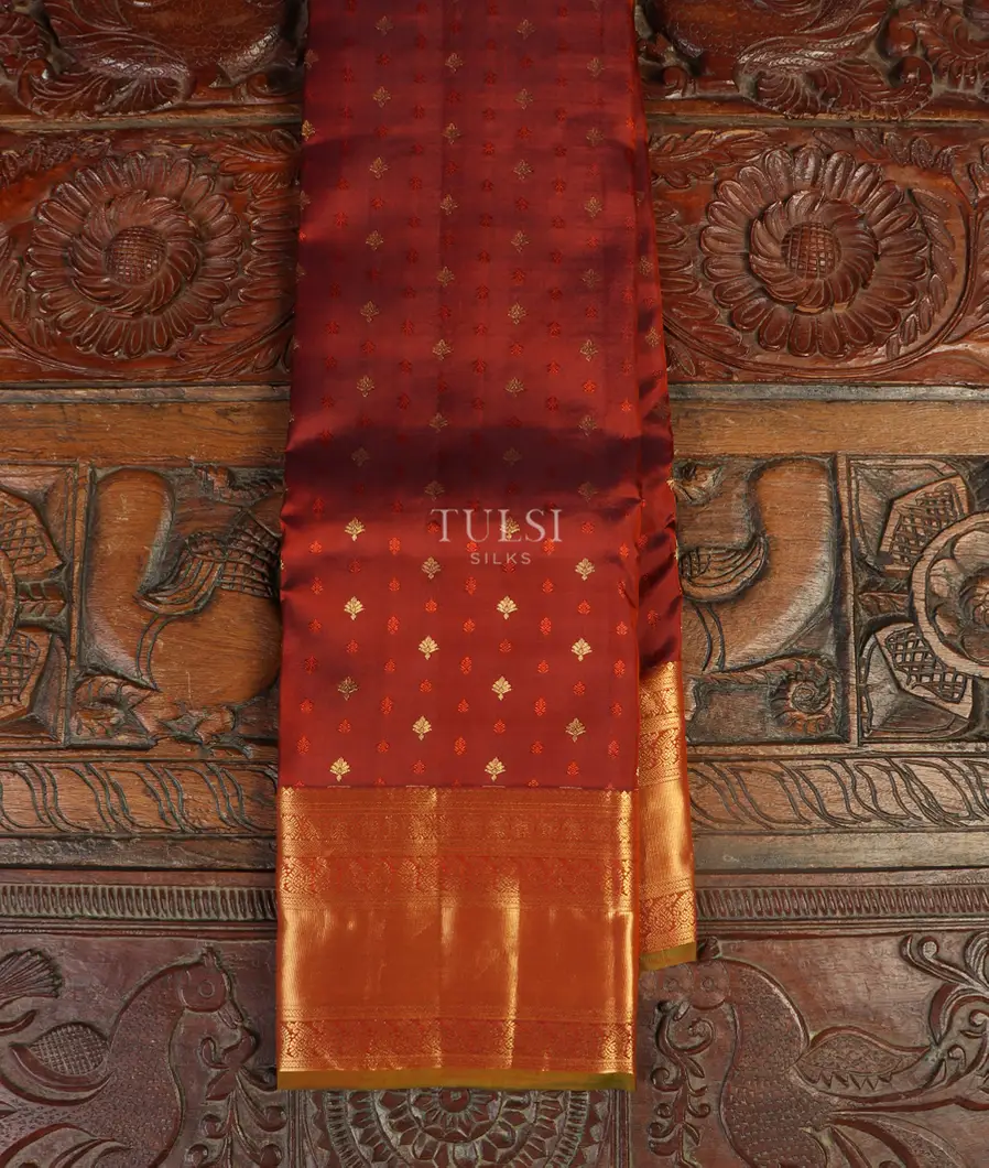 Brown Soft Silk Saree T481071-image