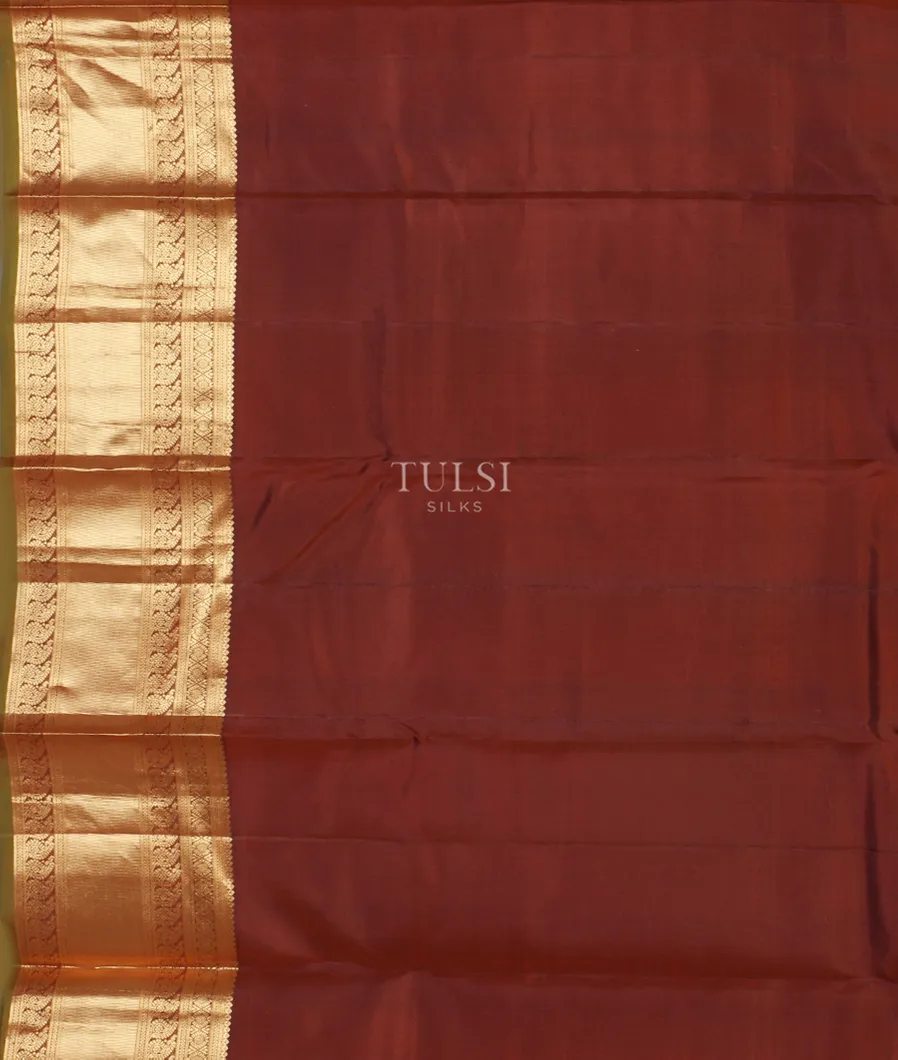 Brown  Soft Silk Saree T4810713