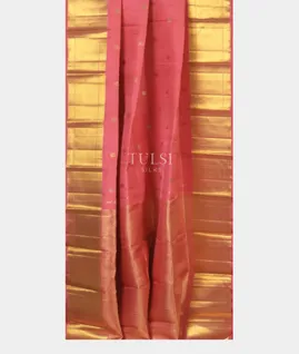 Pink Handwoven Kanjivaram Silk Saree T4484882