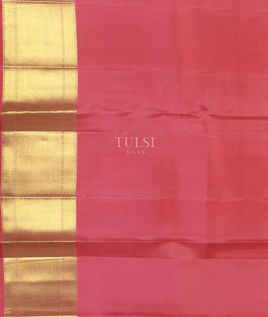 Pink Handwoven Kanjivaram Silk Saree T4484883