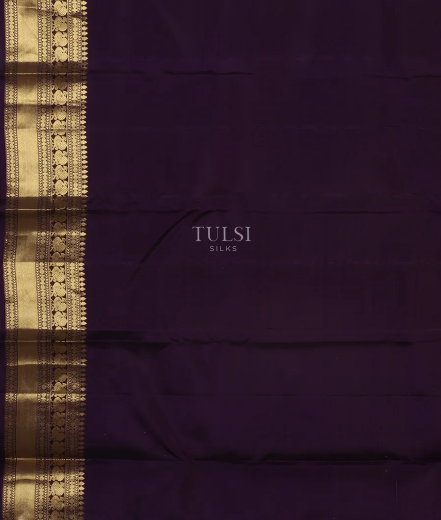 Purple Soft Silk Saree T4811533