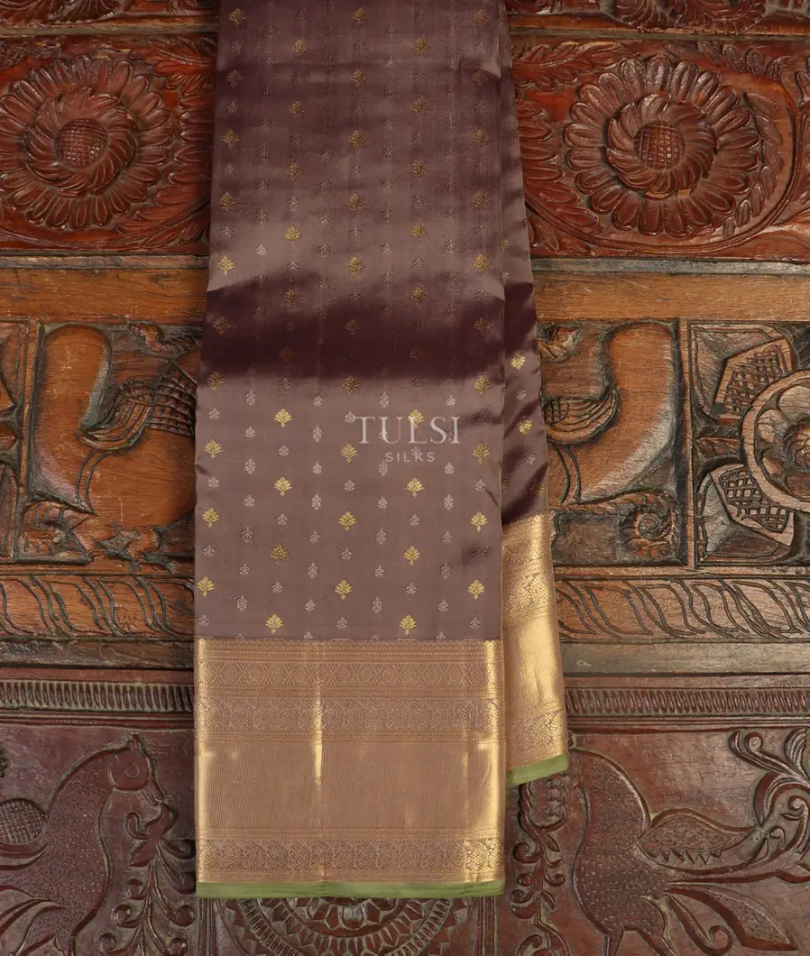 Grey  Soft Silk Saree T481066-image