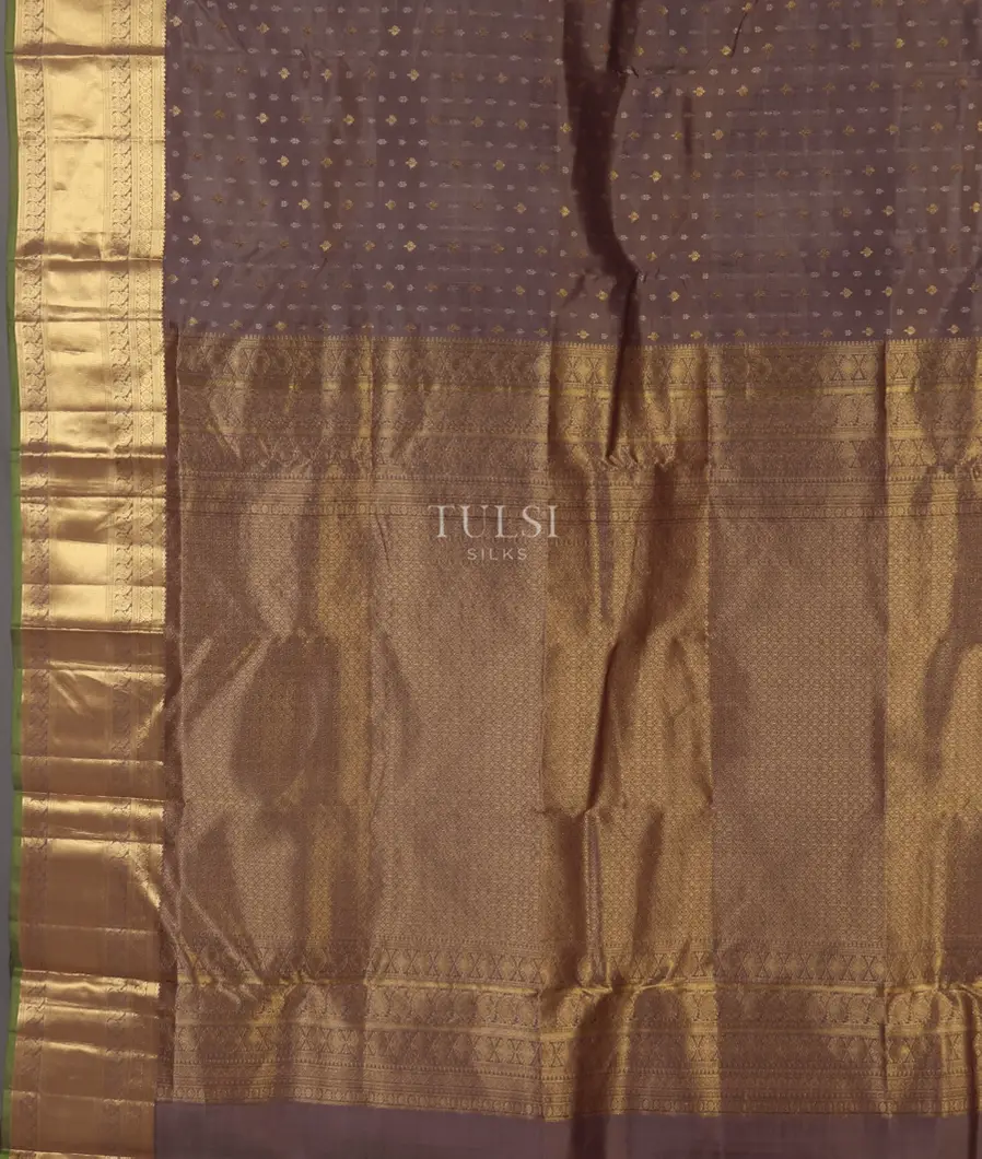 Grey  Soft Silk Saree T4810664