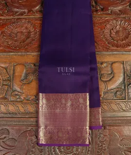Purple Soft Silk Saree T4666171