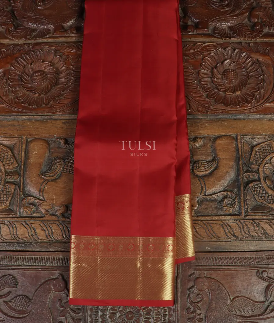 Maroon Soft Silk Saree T460185-image