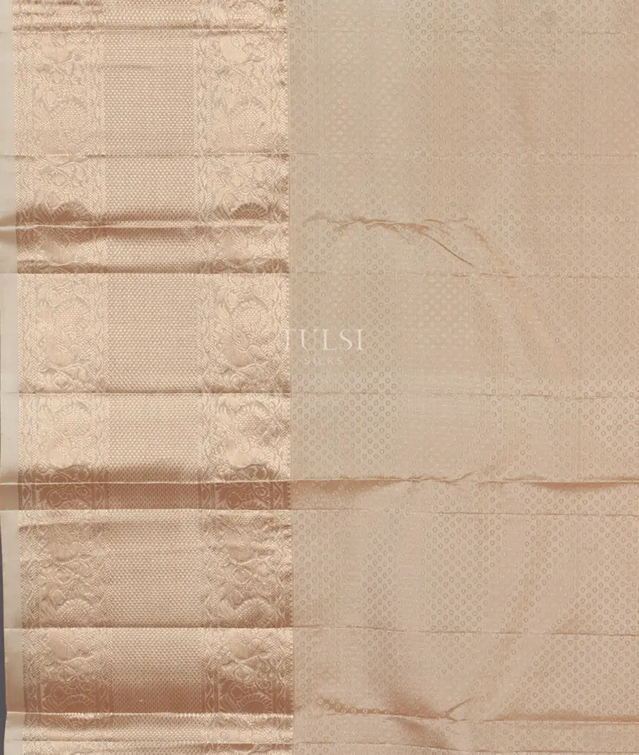 Cream Soft Silk Saree T4806013