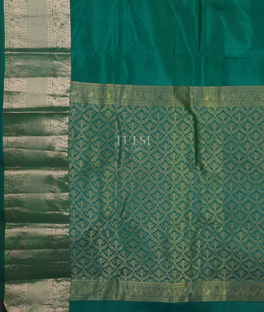 Blue  Soft Silk Saree T4805984