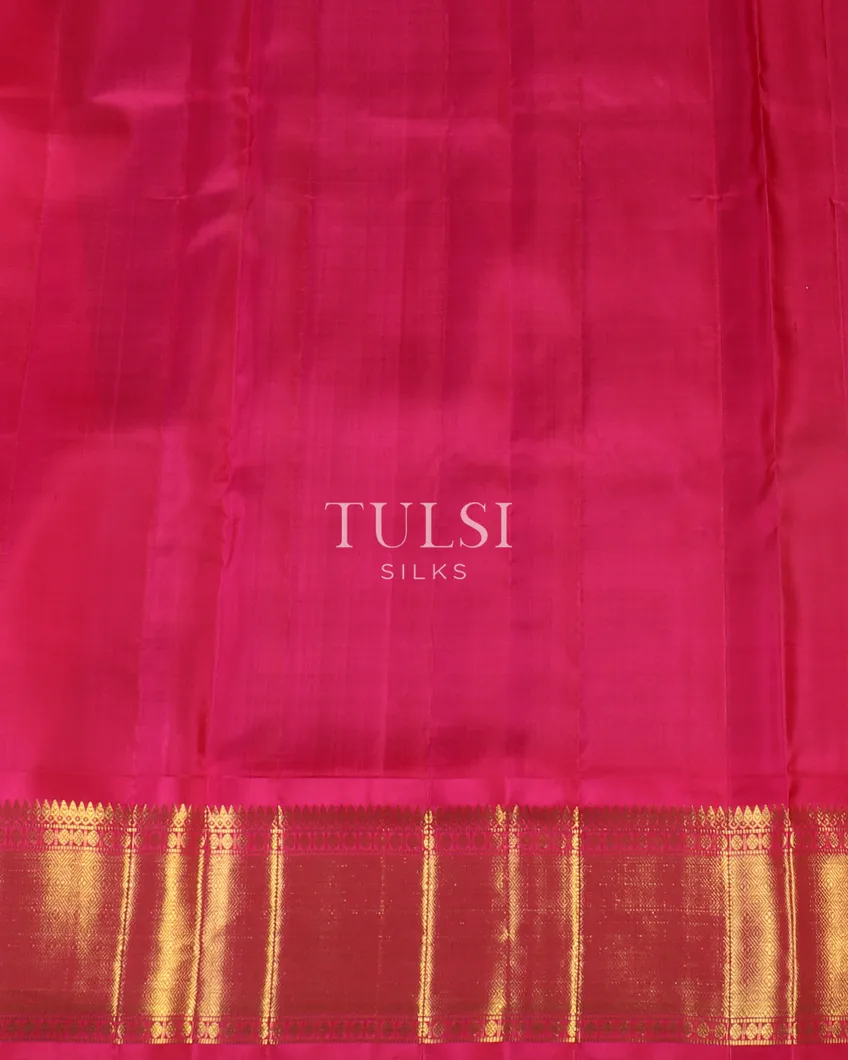 Light Blue Handwoven Kanjivaram Silk Saree T4826403