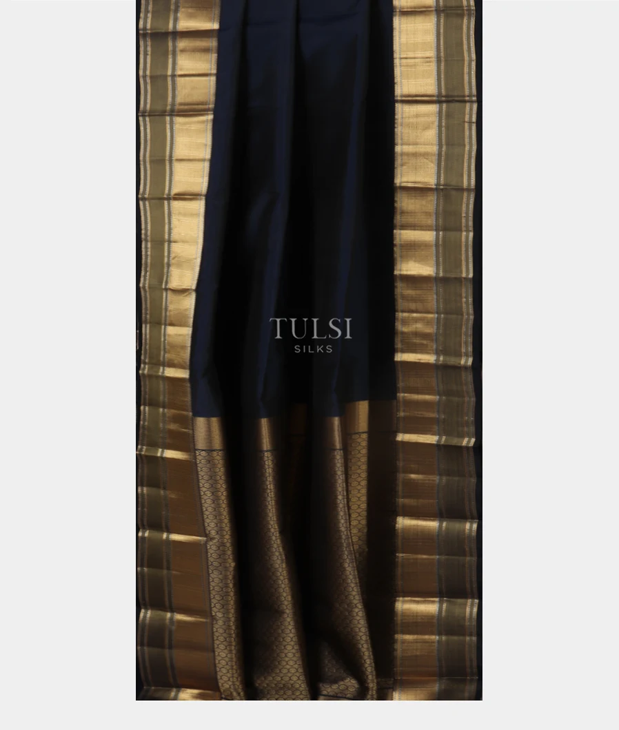 Blue Soft Silk Saree T4806412