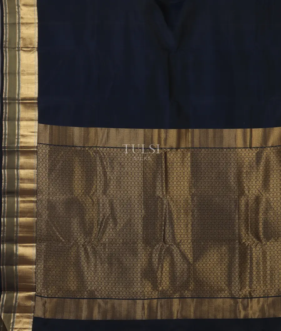 Blue Soft Silk Saree T4806414