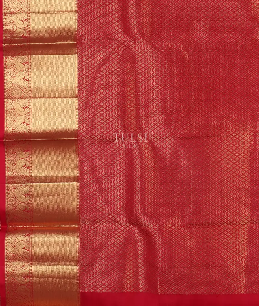 Red Soft Silk Saree T4290963